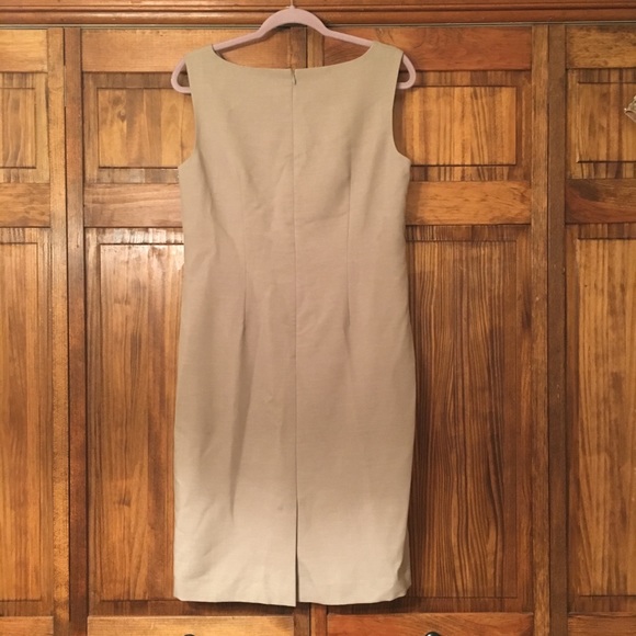 Tan Knee Length Dress NWT!! - Picture 2 of 2